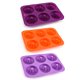 thumbnail image 1 of Moldes de silicona para rosquillas: cubiertas de silicona antiadherentes para moldes para rosquillas, resistentes al calor, galletas para pasteles de rosquillas, 1 of 5