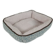 Angle View: Petmate Jacquard Rectangle Lounger 24" X 20" Pack of 3