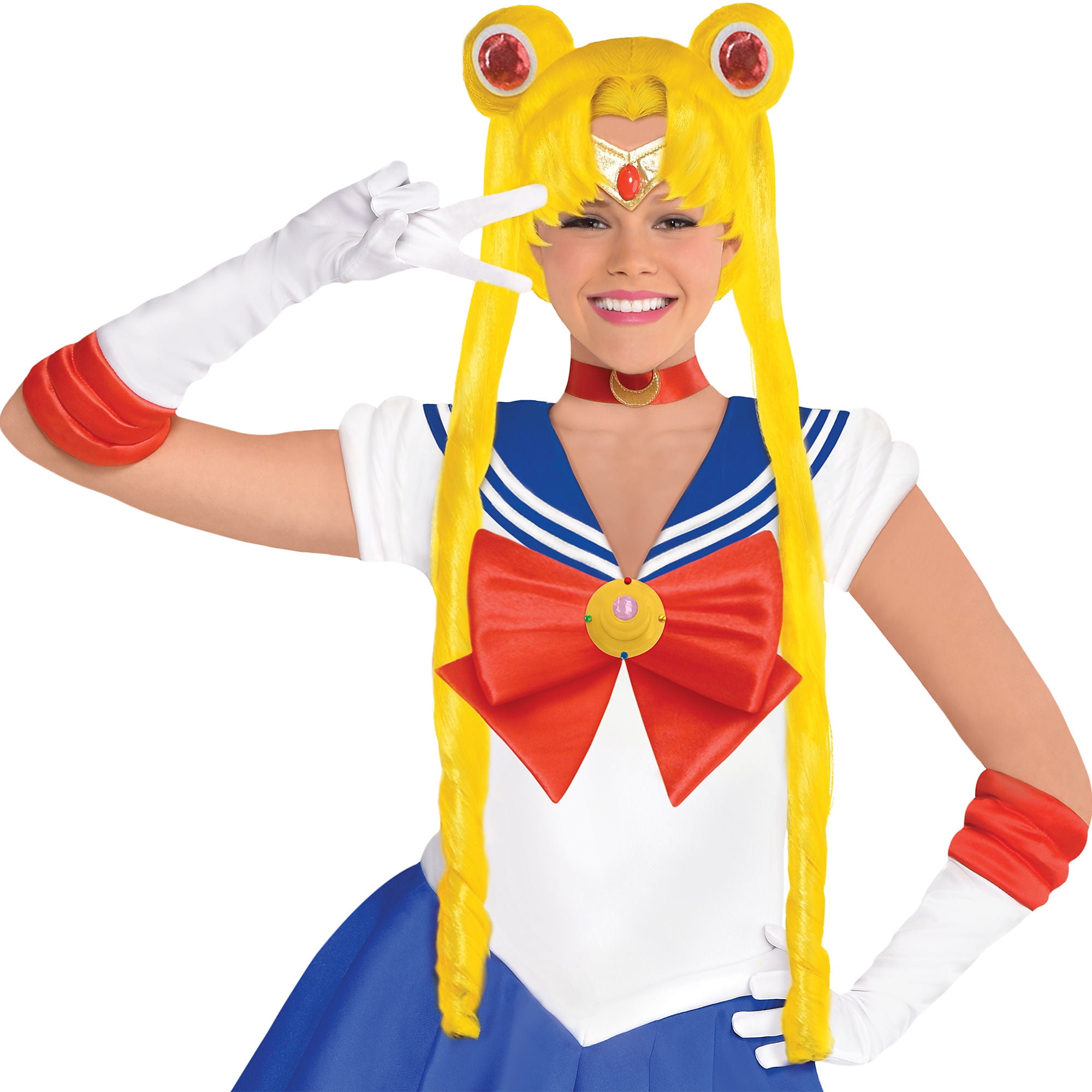 Party City Sailor Moon Wig for Adults, Halloween Costume ...