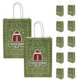 thumbnail image 4 of CIMAXIC Party 12Pcs Football Pattern Gift Wrapping Bags Football Party Goodies Bags Handheld Paper Packing Bags,8.27"X5.91"X3.15", 4 of 5