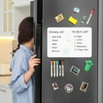 thumbnail image 6 of 4 PACK Magnetic Dry Erase Board Sheet for Fridge, 12"x8" Erasable Refrigerator White Board w/ 6 Markers & 1 Eraser, 6 of 9
