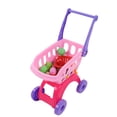thumbnail image 2 of Fruit Shopping Cart Toys, Grocery Cart Toy Multipurpose  For Children Blue,Pink, 2 of 8