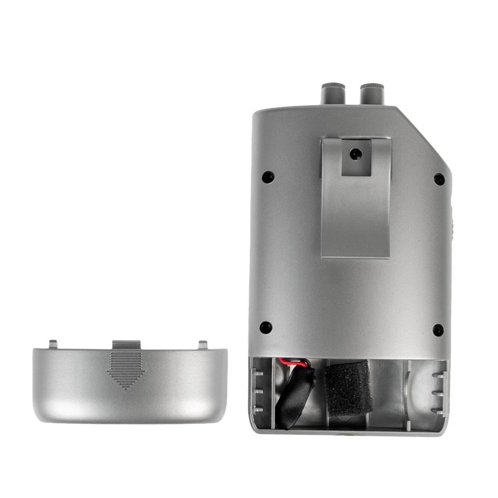 LeeQinersw Metal 3W Headphone Amplifier Loudspeaker Silver for Guitar Bass Accessory
