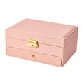 thumbnail image 2 of Caja de almacenamiento de joyas Sunnimix Rosa, 2 of 7
