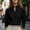 Black women fall long sleeve blouses a1, variant on thefmos Women Fall Winter High Neck Long Sleeve Button Down Blouses Elegant Business Work Tops for Women Cute Trendy Office Dressy Shirts with Solid Color, Red XL