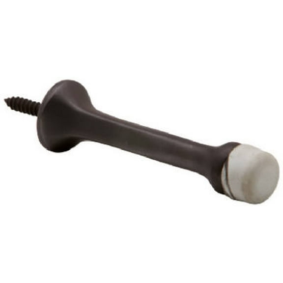 Schlage  Solid Brass  Door Stop  0.88 in. H x 3-1/8 in. L x 0.88-Mfg# SPS61MB-716 - Sold As 10 Units