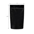 thumbnail image 2 of Loud Lock Mylar Bags 1000 Count 6.7" x 4" All Black - Resealable Food Storage Mylar Bags, 2 of 9
