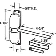 thumbnail image 2 of Prime-Line KC67US Safety Spring Door Closer – Easy to Install to Convert Hinged Doors to Self-Closing – Diecast Construction (4-1/4” Chrome, Non-Handed), 2 of 3