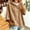 Khaki, variant on Xdegoge Womens Short Sleeve Hoodies Casual Loose Fit Lightweight Drawstring Sweatshirts Comfy Basic Tunic Fall Summer Pullover Tops