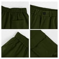 thumbnail image 7 of GrmtClth Cargo Pants for Men Drawstring Casual Hiking Pants Joggers Athletic Workout Trousers Cotton Loose Fit Straight Sweatpants for Men Army Green 3XL, 7 of 7