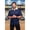 Navy / White, variant on Hilton Men's GM Legend Bowling Shirt