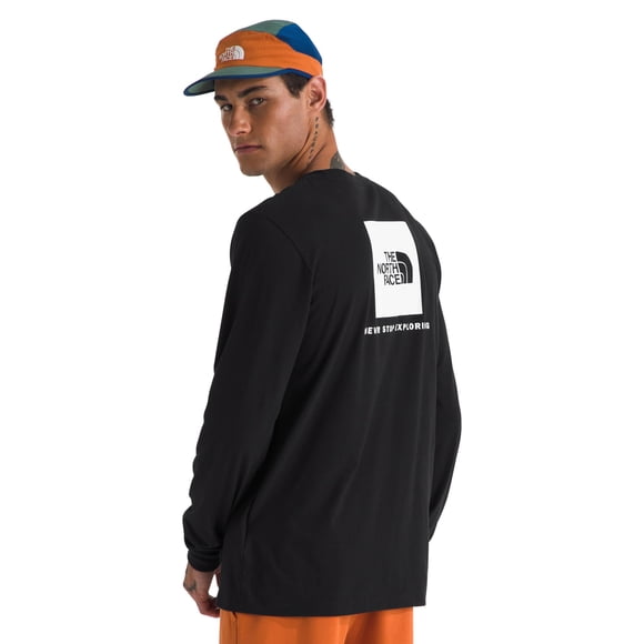 Camiseta de manga larga The North Face Core Box negra talla M