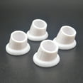 thumbnail image 4 of Clever Contraption Angled Glides for Eames Herman Miller Chairs | Furniture Feet Pads for DCM / LCM | Set of 4, 4 of 7