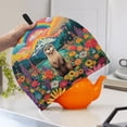 thumbnail image 3 of HELLHERO Otter Rainbow Meadow Teapot Dust Cover Lightweight 1Pcs Keep Warm for Thanksgiving, 3 of 8