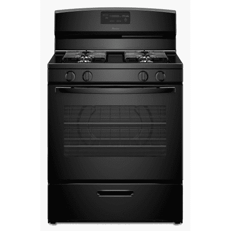 Amana AGR5330BA 30 Inch Wide 5.1 Cu. Ft. Free Standing Gas Range with SpillSaver