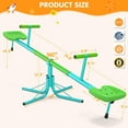 thumbnail image 5 of Teeter Totter for Kids, Sit and Spin Seesaw for Toddlers Age 3+, Heavy Duty 2025 Upgraded Model for Indoor and Outdoor, Outside Toys, Safety Certified Yellow, 5 of 8