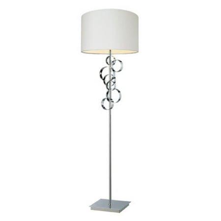 Dimond Avon Contemporary Chrome Floor Lamp D1476
