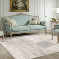 thumbnail image 2 of 4x6 Living Room Area Rugs: Washable Abstract Non-slip Small Carpet For Kitchen Bedroom Non-shedding Floor Mat Office Stain Resistant Low-pile Rug Entry Dining Room(4x6 Beige/cream), 2 of 8