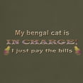 thumbnail image 3 of CafePress - Bengal In Charge Dark T Shirt - Men's Classic Graphic Cotton T-Shirt, 3 of 4