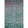 thumbnail image 2 of Addison Rugs Mayfield Premium Machine Washable Transitional Floral Teal Rectangle Rug, 10' x 14', 2 of 7