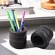 thumbnail image 5 of Portalápices con forma de neumático, organizador de escritorio multifuncional, contenedor decorativo con temática de coche, diseño de neumático apilable para bolígrafos, tijeras y artículos de papele, 5 of 6