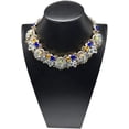 thumbnail image 2 of HSHDLDF Collier Bavoir Déclaration Collier Ras-du-Cou Collier en Verre Cristal Coloré pour Femmes Accessoires de Mode, 2 of 5