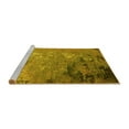 thumbnail image 2 of Ahgly Company Machine Washable Indoor Rectangle Oriental Yellow Industrial Area Rugs, 8' x 10', 2 of 4