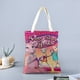 thumbnail image 2 of Angelina Ballerina Bolso de tela con estampado de lienzo para mujer, bolsa de compras reutilizable y estética, con cremallera interior, regalo para mujer, 35 × 40 cm., 2 of 6