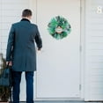 thumbnail image 4 of SHENGXINY St.Patricks Day Wreath For Front Door Clearance Irish Festival Garlands Door Decorations Saint Patrick's Day Ribbons Pygmy Garlands Pendant Props Green, 4 of 9