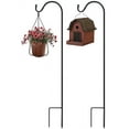 thumbnail image 2 of Sorbus Shepherds Hooks for Outdoor - Set of 10 Extendable Garden Planter Stakes for Bird Feeders, Outdoor Décor, Plants, Lights, Lanterns, Flower Baskets and More! Supports Up to 6.5 Lbs. (10 Pack), 2 of 5