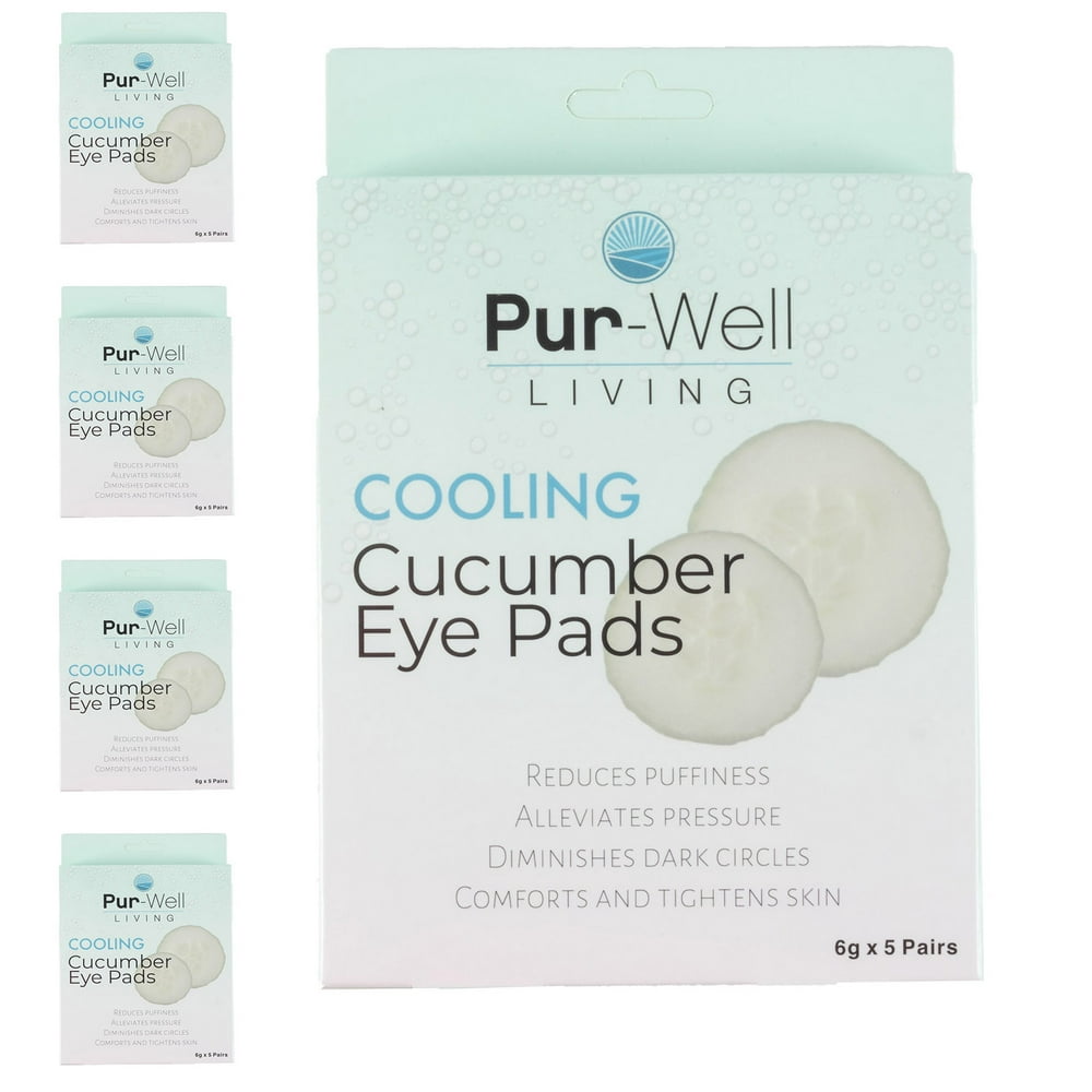 PurCooling Eye Pads QTY 5 [5 Packs] 25 Pads Total Youthful Over Eye