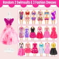 thumbnail image 4 of 137Pcs Doll Closet for 11.5" Dolls, Clothes & Accessories, Gift for Girls Kids Toddlers, 4 of 7