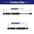 thumbnail image 4 of Unique Bargains 2Pcs 10 Inch 33 Lbs/ 150N Black Lift Supports Struts Shocks Gas Spring Universal for RV Car Truck Boat, 4 of 7
