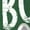 Green, variant on Trombone Rough White Text T-Shirt