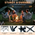 thumbnail image 5 of Slsy Heated Camping Chair, Oversized Heated Chairs Outdoor Sports, Folding Chair for Patio Outdoor Travel Wide&Thick Padding, 5 of 7