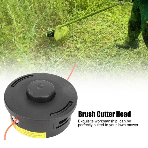 Cabezal Universal Para Recortadora De Césped - Accesorio Cortacésped Eléctrico 15cm (Alambre Acero)