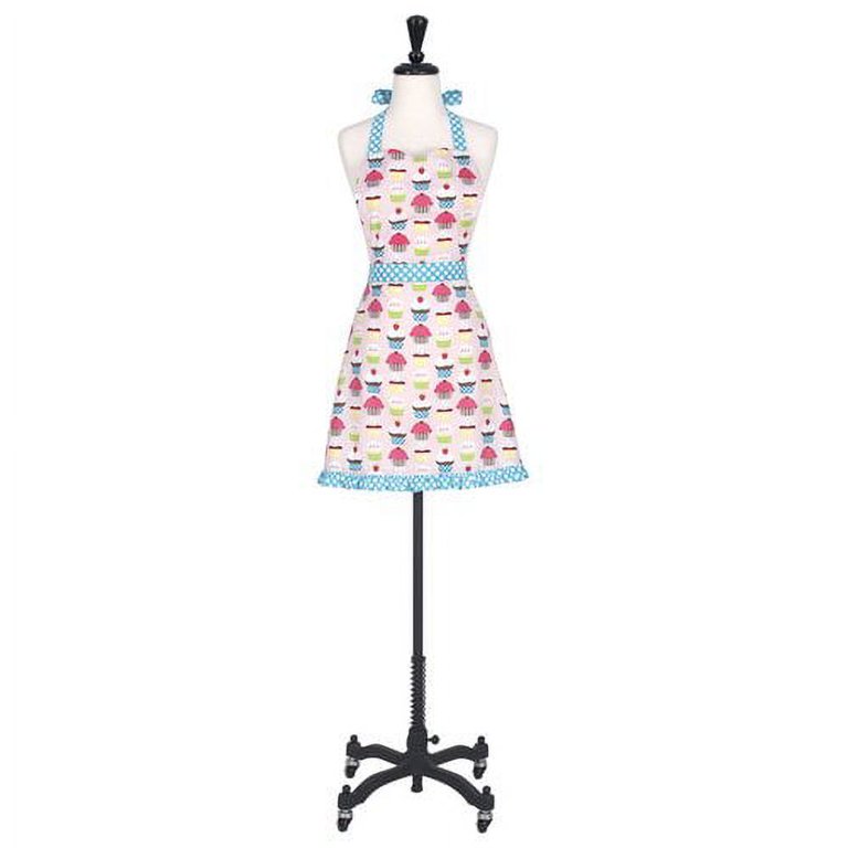 Plaid Mod Rainbow Personalized Kids Apron