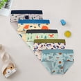 thumbnail image 2 of TSHXS Boxers For Boys Size 8 Boys Underwear Boys Cotton Boxer Briefs Toddler Kids Underwear 5 Pack, 2 of 4