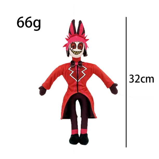 TV Hazbin Hotel (2024) Peluche de cosplay del pato Alastor rojo de terror