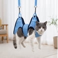 thumbnail image 4 of GOFLIC Cat Grooming Sling Hanging Restraint Bag, Breathable Pet Suspended Bed for Bathing Nail Trimming, Soft Cloth Comfortable Care Sling for Home Salon, 4 of 6
