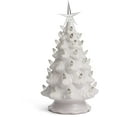 thumbnail image 7 of Milltown Merchants White Ceramic Christmas Tree - 11.5" Medium, White Lights, 7 of 7