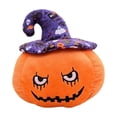 thumbnail image 2 of UNLLLL Halloween Pumpkin Shaped Throw Pillow, Funny Pumpkin Plush Toy Pillow, Cotton Pumpkin Doll, for Sofa Bed Chair Home Decoration (Blue), 2 of 7