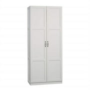 Scranton & Co Traditional 2 Door Storage Cabinet in White