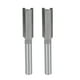 thumbnail image 1 of Fresa 1/4 Vástago 3/8" Diámetro de Corte 2 Flutas Rectas Carburo para Carpintería y Fresado Herramienta 2pcs, 1 of 3