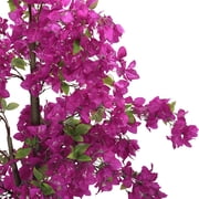 6FT Artificial Bougainvillea Tree - Purple Silk Flower Faux Plant with Nursery Pot for Outdoor & Indoor Decor