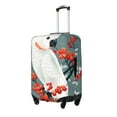 thumbnail image 2 of Balery Luggage Cover Cockatoo Red Berries Print Suitcase Covers for Luggage Elastic Washable Suitcase Protector Fits 18-32 Inch Luggage-Medium, 2 of 9