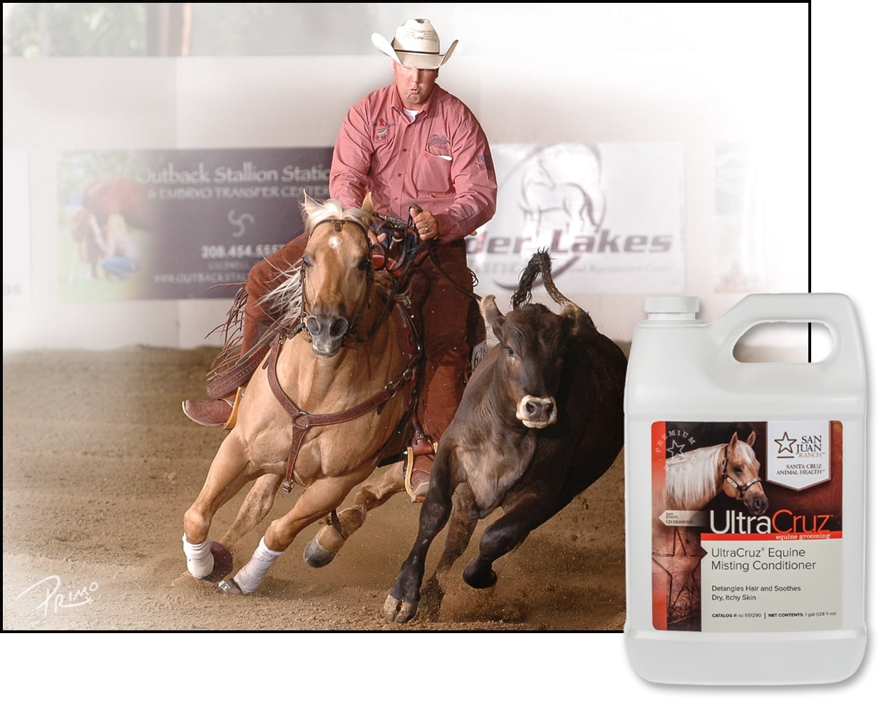 UltraCruz® Equine Misting Conditioner, 1 gal refill