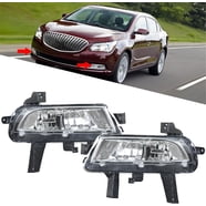 AUTOWIKI Fog Light Assembly Kit For 2015-2018 Nissan Versa Sedan - Clear Lens, H11 Bulbs, Switch & Wiring Included