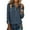 Royal Blue _BJ10, variant on Denim Sweater for Women Collar Button up Patchwork Denim Pullover Tops Vintage Knit Jean Sweater Casual Wear Blouses Long Sleeve Shirt Khaki M