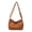 Brown, variant on Small Canvas Messenger Bag for Women, Vintage Mini Crossbody Hobo Shoulder Bag with Multiple Pockets, Compact Travel Satchel Tote Handbag for Daily Use